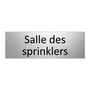Salle des sprinklers