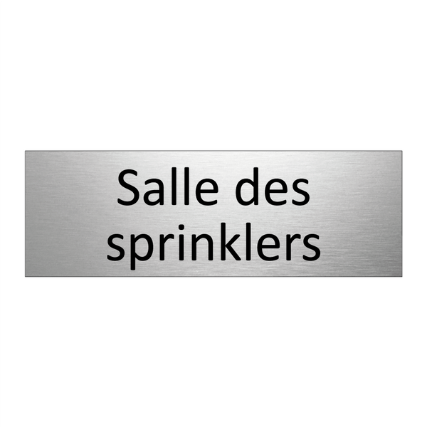 Salle des sprinklers