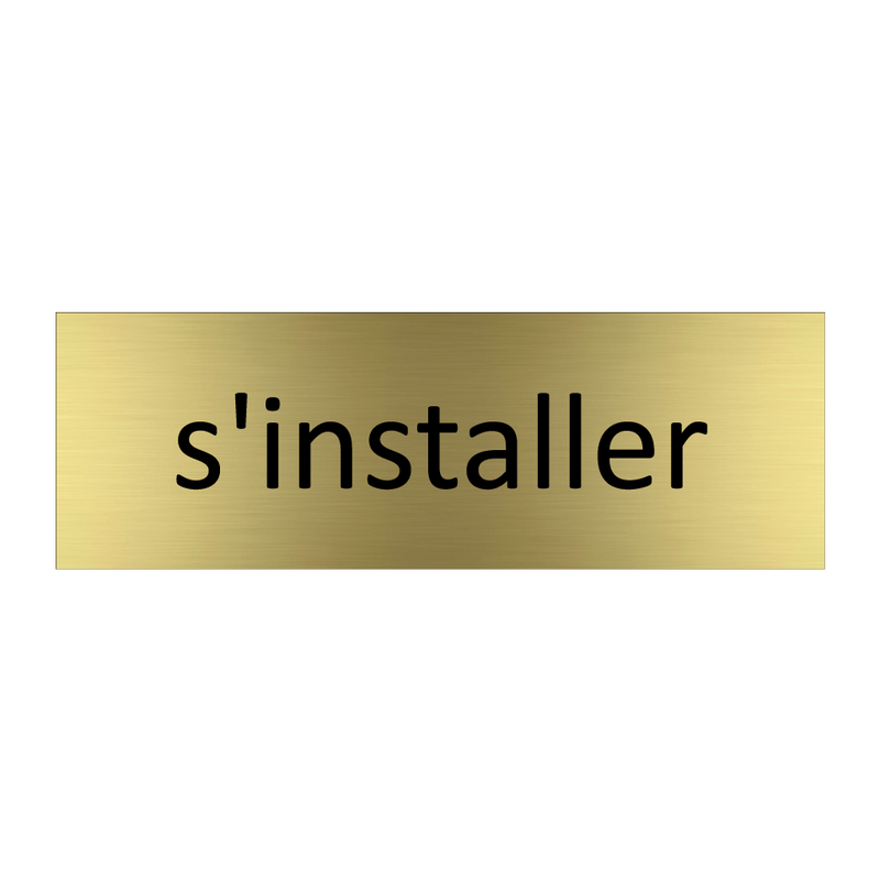 s'installer & s'installer & s'installer & s'installer & s'installer & s'installer