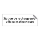Station de recharge pour véhicules électriques