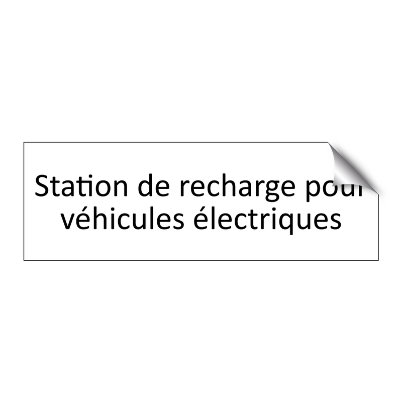 Station de recharge pour véhicules électriques