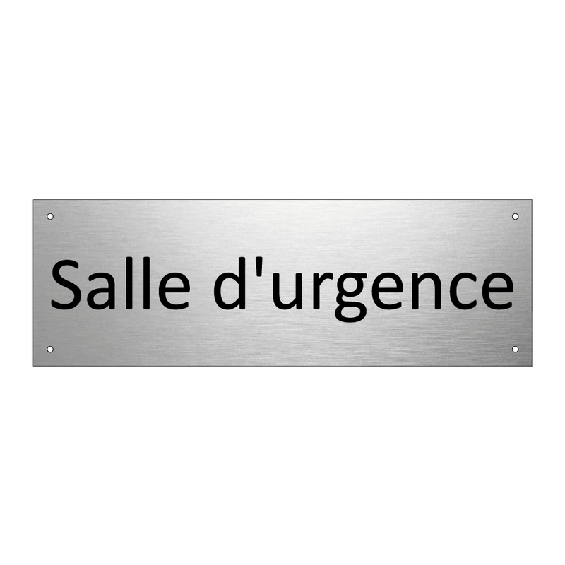 Salle d'urgence