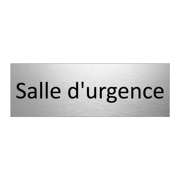 Salle d'urgence