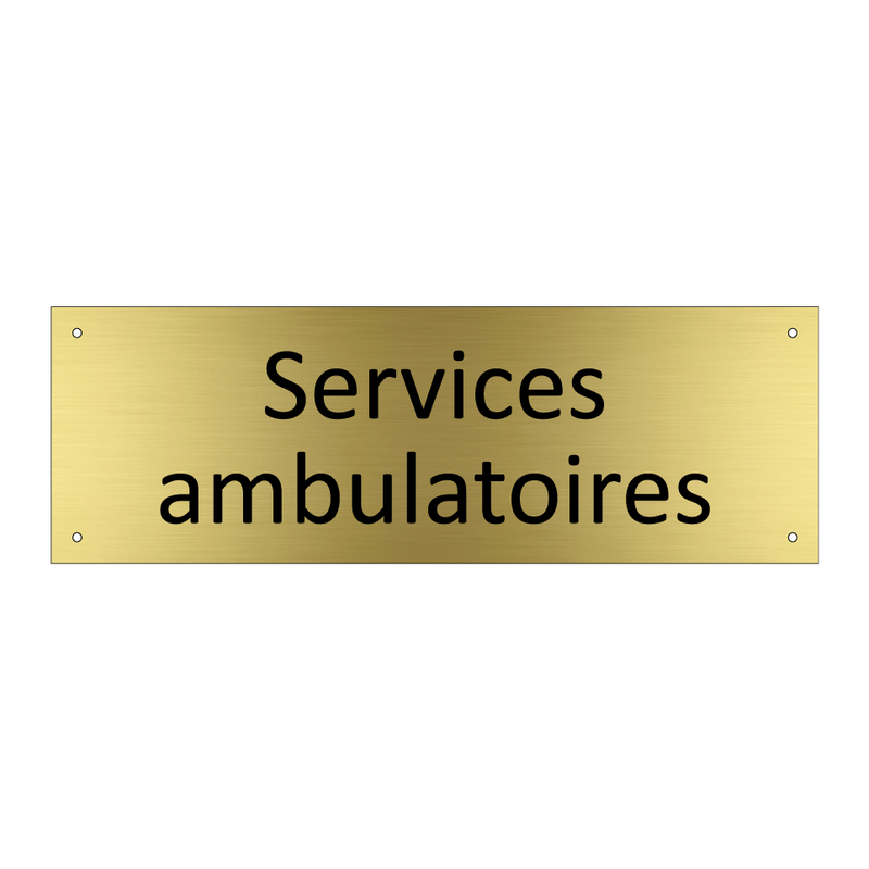 Services ambulatoires