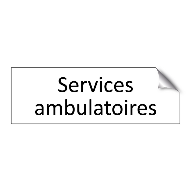 Services ambulatoires