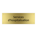Services d'hospitalisation