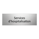 Services d'hospitalisation