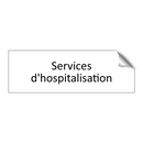 Services d'hospitalisation