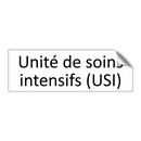 Unité de soins intensifs (USI)