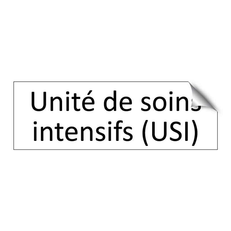 Unité de soins intensifs (USI)