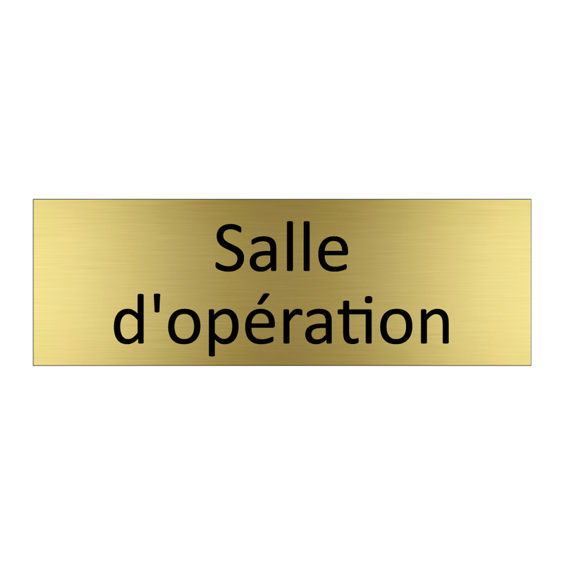 Salle d'opération