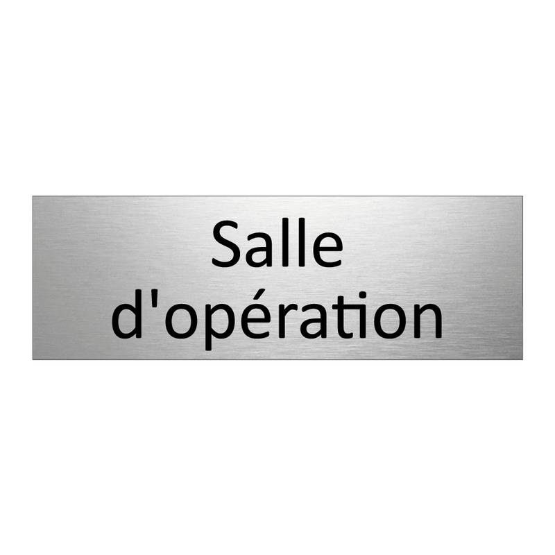 Salle d'opération