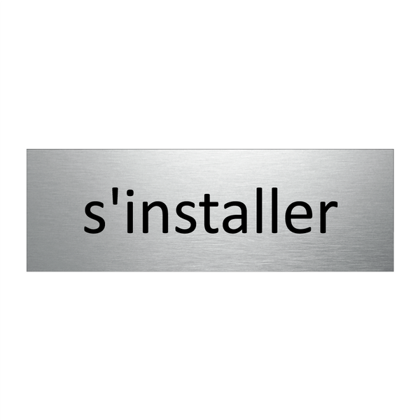 s'installer & s'installer & s'installer & s'installer & s'installer & s'installer & s'installer