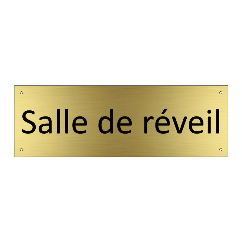 Salle de réveil