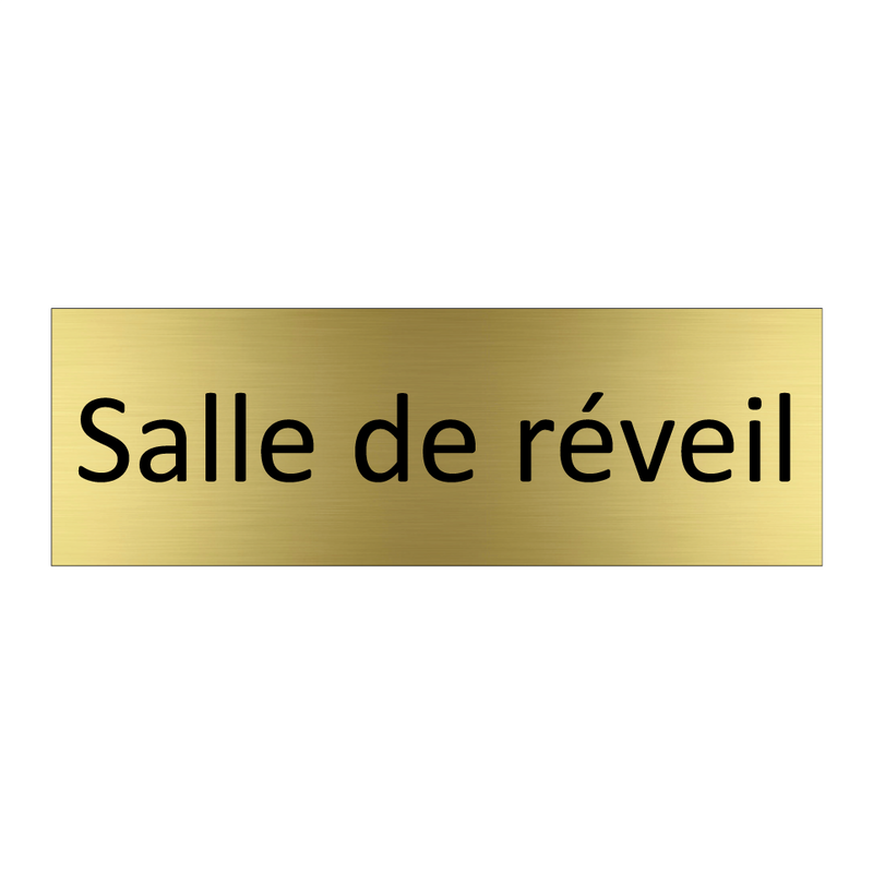Salle de réveil