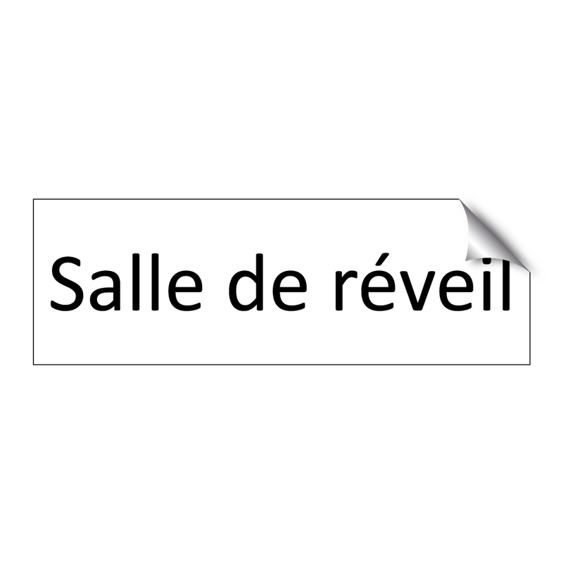 Salle de réveil