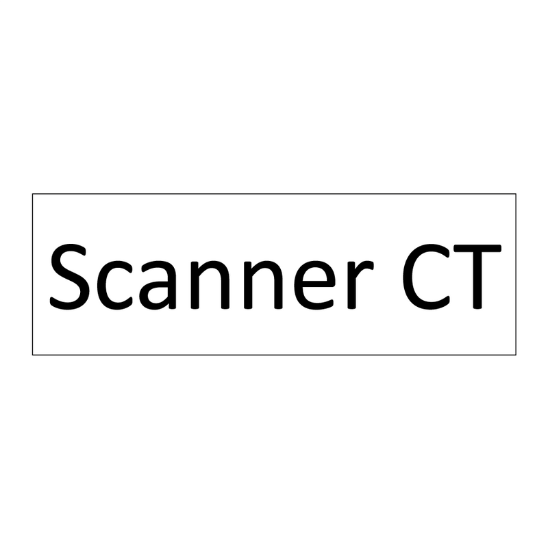 Scanner CT
