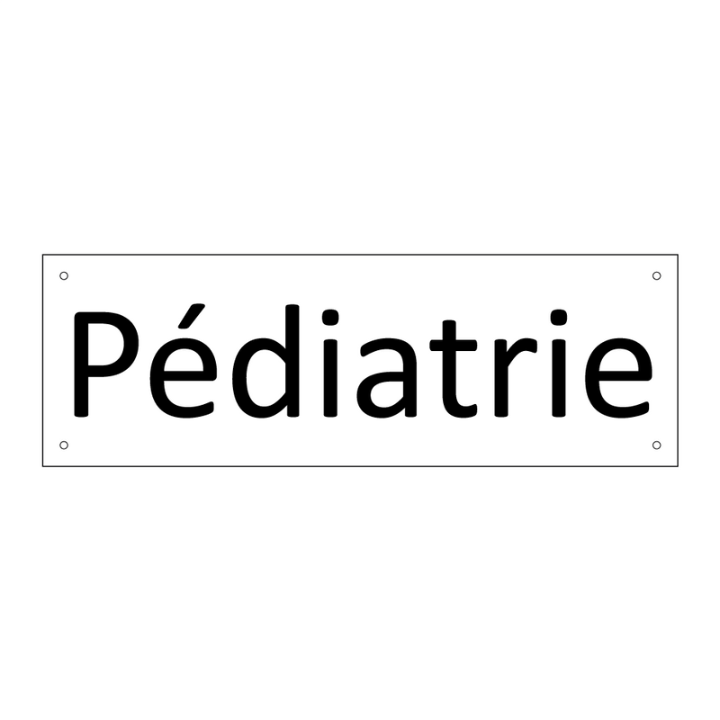 Pédiatrie
