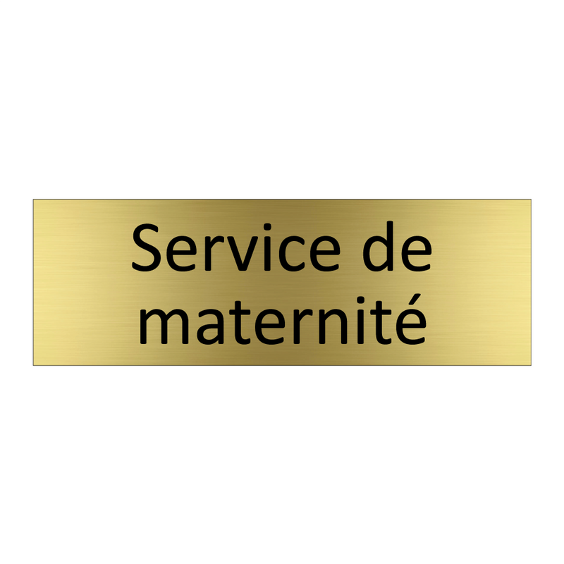 Service de maternité