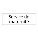 Service de maternité