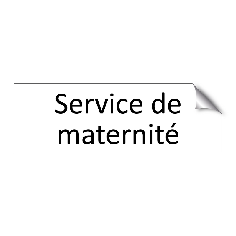 Service de maternité
