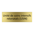 Unité de soins intensifs néonatals (USIN)