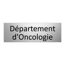 Département d'Oncologie