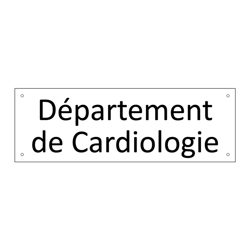 Département de Cardiologie