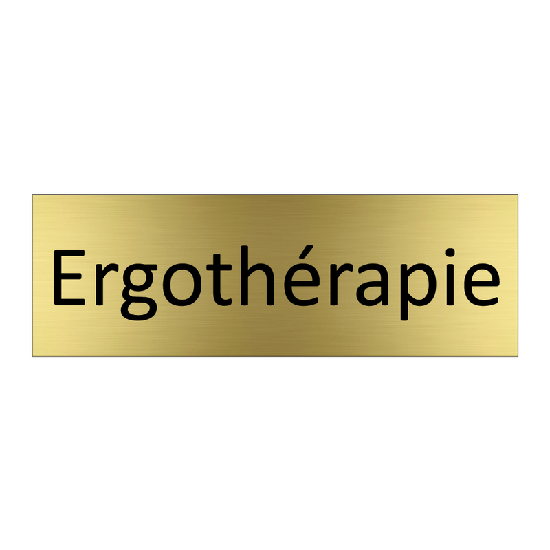 Ergothérapie