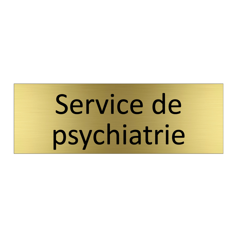 Service de psychiatrie