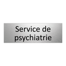 Service de psychiatrie