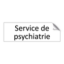 Service de psychiatrie