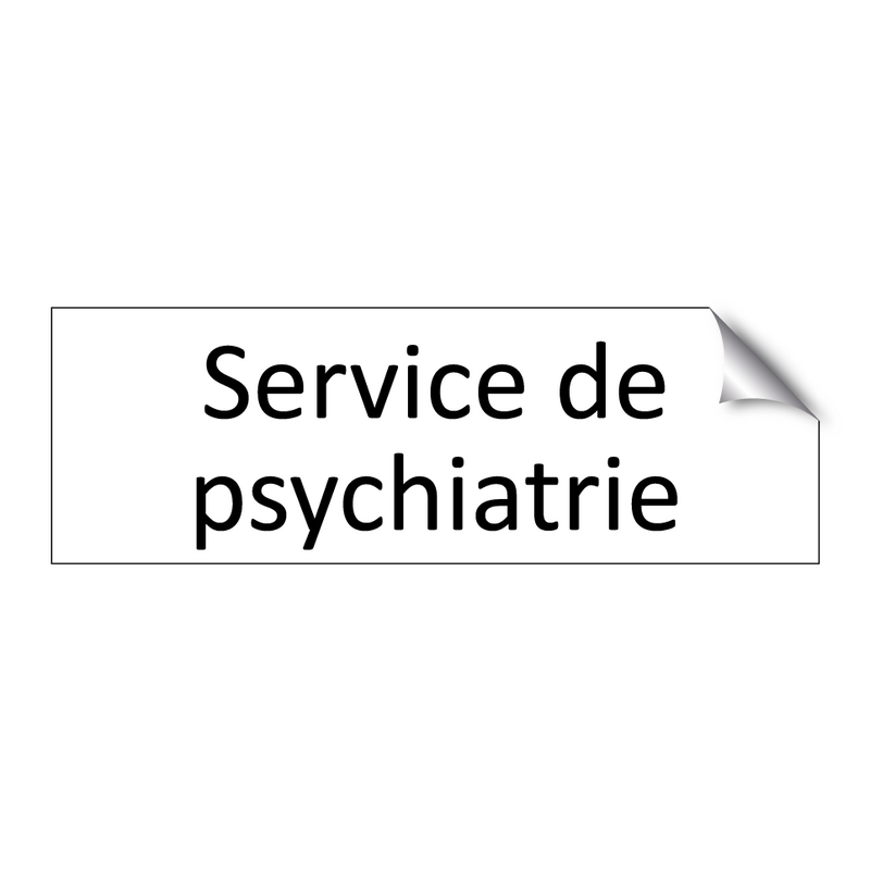 Service de psychiatrie