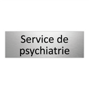 Service de psychiatrie