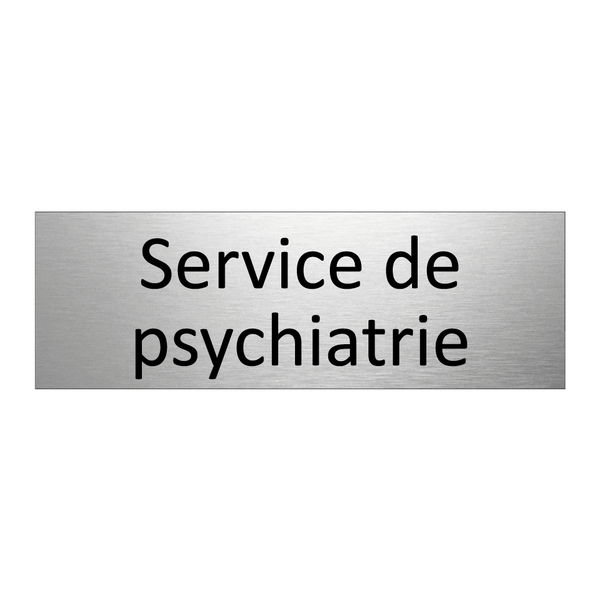 Service de psychiatrie