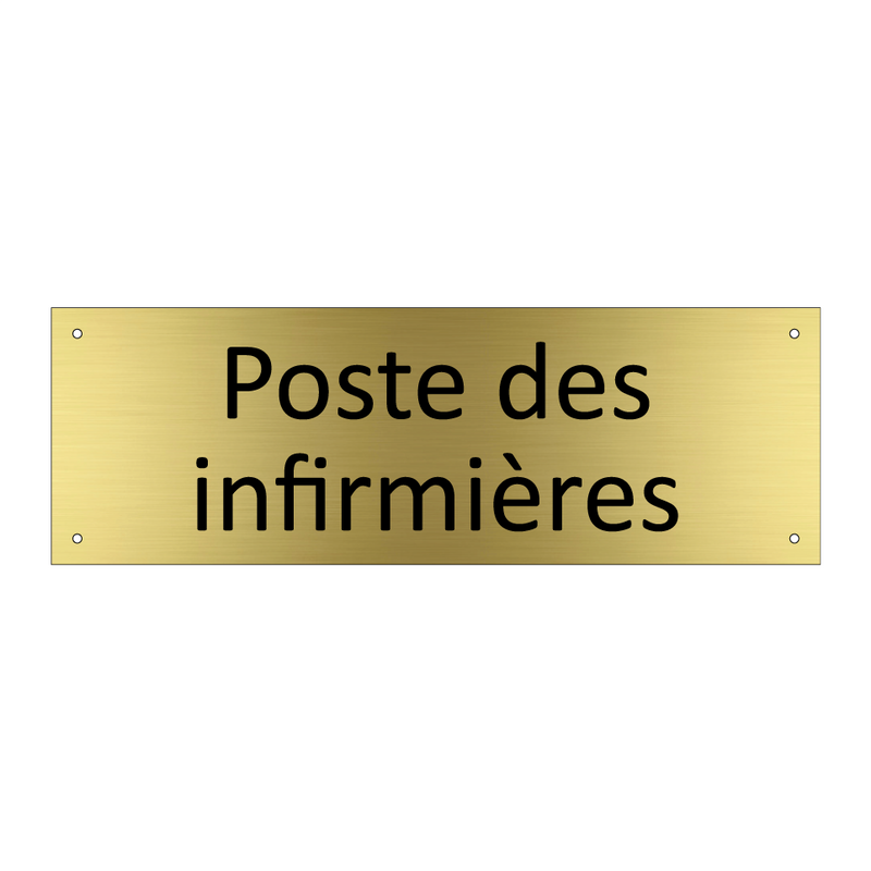 Poste des infirmières