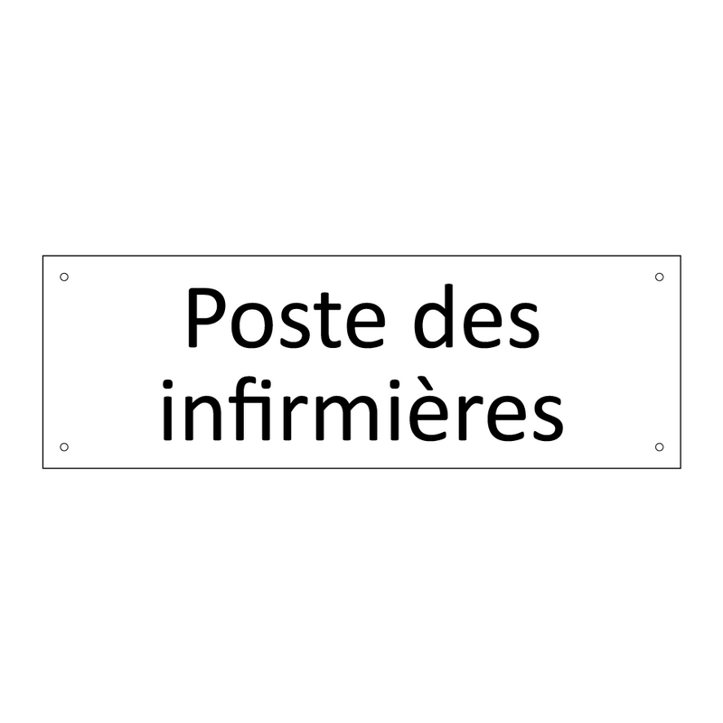 Poste des infirmières