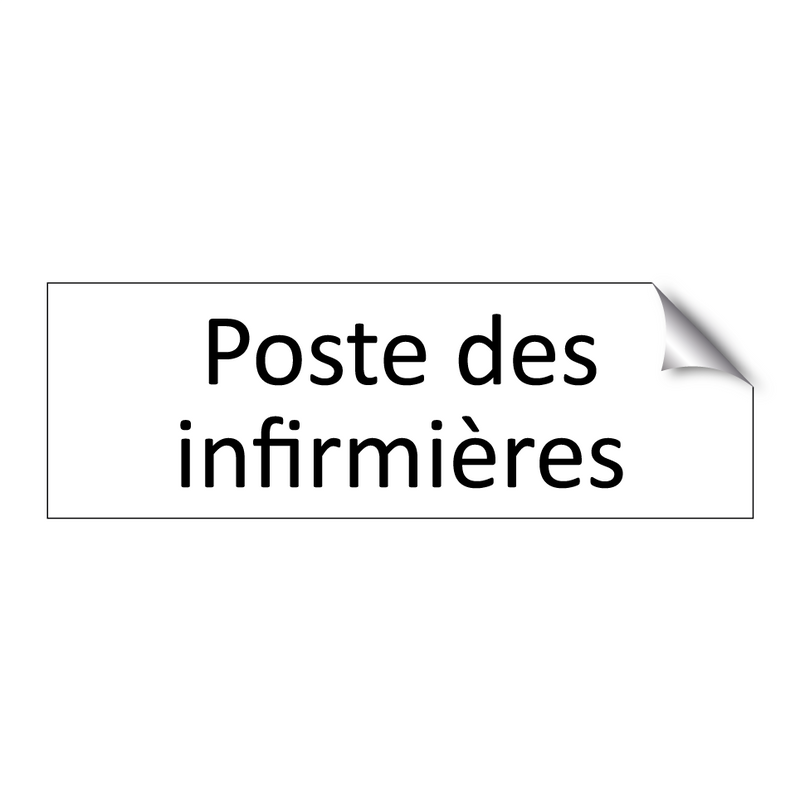 Poste des infirmières