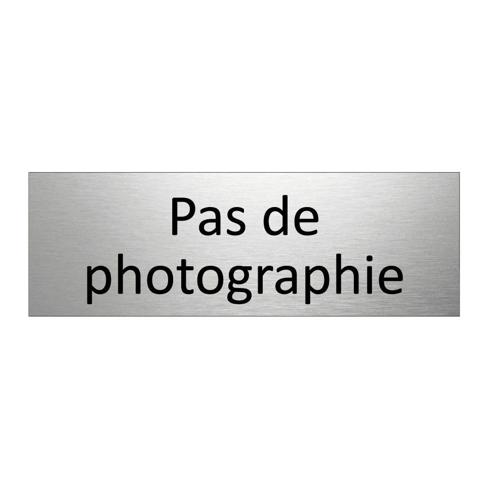 Pas de photographie