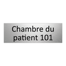 Chambre du patient 101