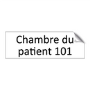 Chambre du patient 101