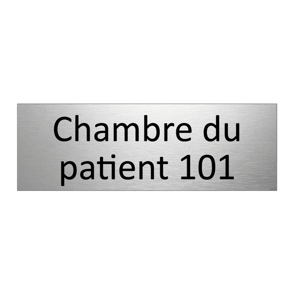 Chambre du patient 101