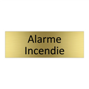 Alarme Incendie