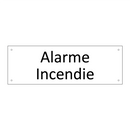 Alarme Incendie