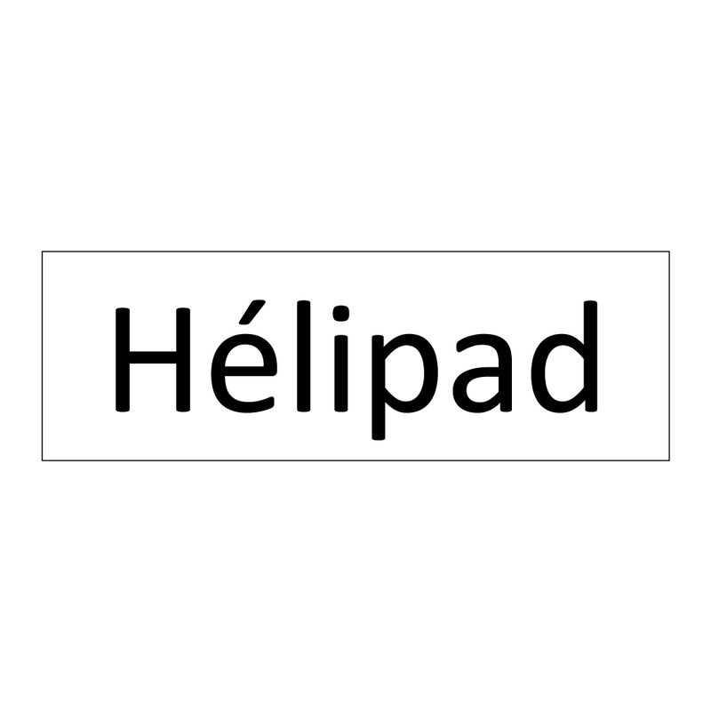 Hélipad