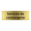 Services de conciergerie