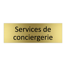 Services de conciergerie