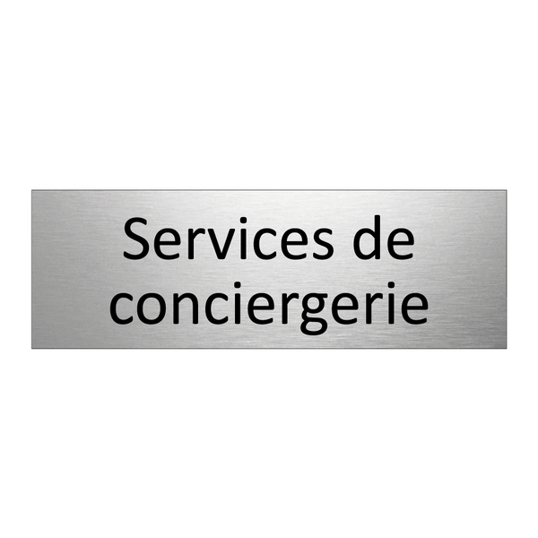Services de conciergerie
