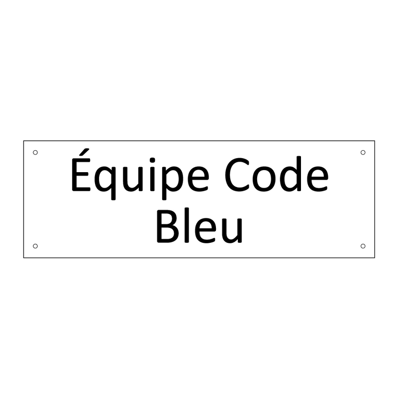 Équipe Code Bleu