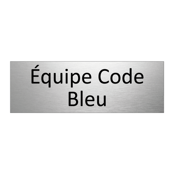 Équipe Code Bleu